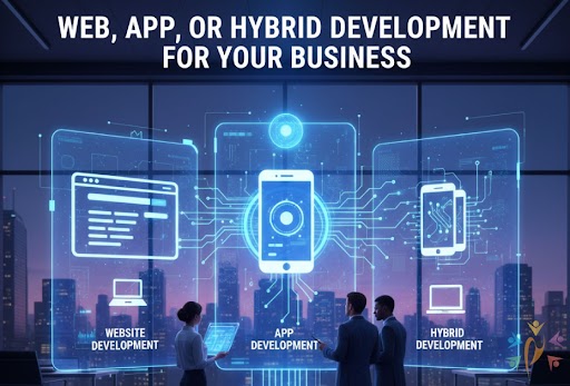 How to Choose Between Website, App, or Hybrid Development for Your Business