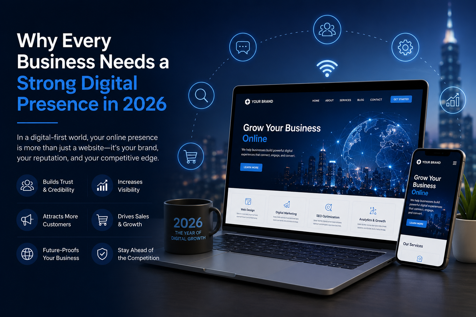 Why Every Business Needs a Strong Digital Presence in 2026